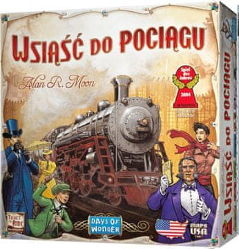 slomart Družabna igra Ticket to Ride: ZDA