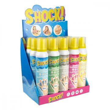 slomart TUBAN Pianko-gel SHOCK! 200ml, display 15 kosov, mix