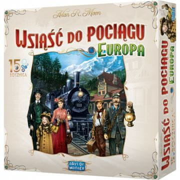 slomart Rebel Ticket to Ride: Europa 15. obletnica, družabna igra