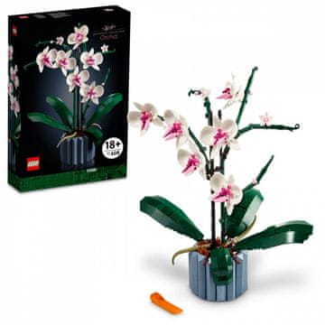 slomart LEGO Icons 10311 Orhideja, gradbeni komplet za odrasle