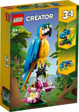 slomart LEGO Creator 3v1 31136 Eksotična papiga