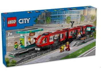 slomart LEGO City 60423 Mestni tramvaj in postaja, 811 delov