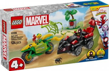 slomart LEGO Spidey 11198 Lov Spina na Electro v DinoPogonjalki