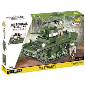 slomart COBI KLOCKI M3 Stuart gradbeni bloki, 511 kosov