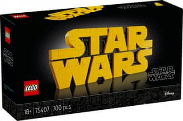 slomart LEGO 75407 Logo Vojne zvezd, sestavljen iz kock, komplet 1000-1500 kosov