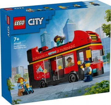 slomart LEGO City Rdeči dvonadstropni avtobus 60407