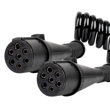 slomart Spiralni kabel za polpriklopnik (2x 7-pin tip N) 5m, 24V, vlit