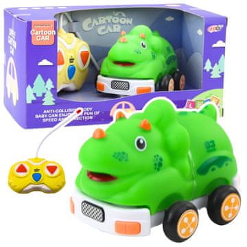 slomart LEAN TOYS RC avto Dinozaver za malčke (zelen)