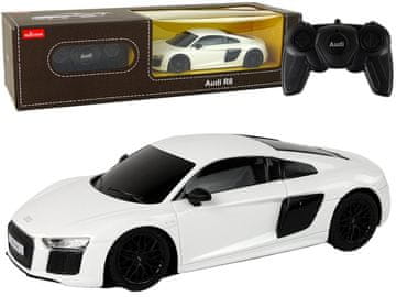 shumee Avtomobil na daljinsko upravljanje Audi R8 1:24 Rastar bela
