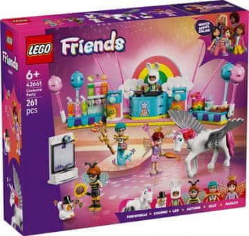 slomart LEGO Friends 42661 Bal kostumov z enorožcem in vilami, gradbeni set