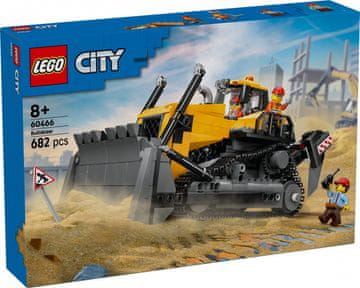 slomart LEGO City 60466 rumeni buldožer z nalagalnikom