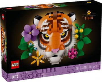 slomart LEGO Art 31217 Kolekcija živali - TIGR