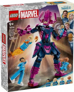 slomart LEGO Marvel 76316 Fantastična četverica proti Galactusu, 427 kosov