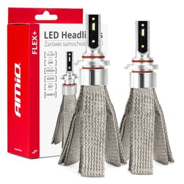 slomart Avtomobilske LED žarnice AMiO FLEX+ HB4, 12V/24V, 6000K, CANBUS