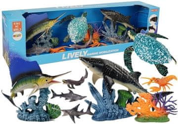 slomart LEAN TOYS Komplet morskih živali
