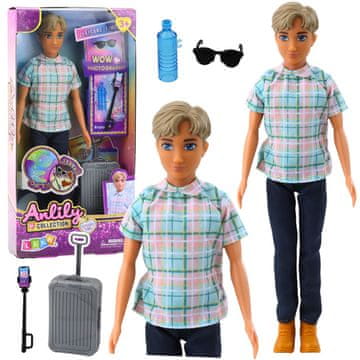 slomart Lutka Anlily fant z dodatki LEAN TOYS