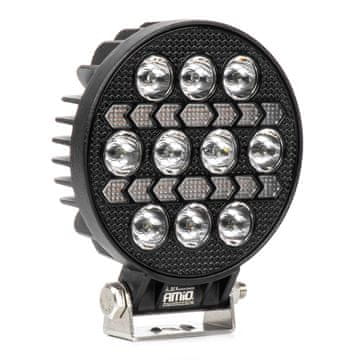 slomart Delovna LED svetilka AMiO AWL76, 45W, 3000lm, 12/24V, z rumeno signalizacijo