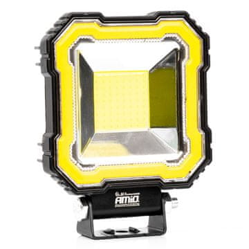 slomart Delovna LED svetilka AMiO AWL82, 48W, 3600lm, 12/24V, FLOOD, rumena luč (stabilna)