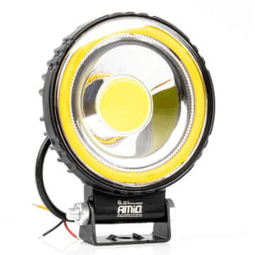 slomart Delovna LED svetilka AMiO AWL83, 48W, 3600lm, 12/24V, FLOOD, rumena luč (stabilna)