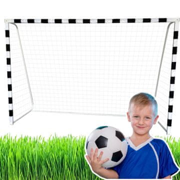 slomart Nogometni gol LEAN TOYS Trening kvadratni okvir 300x200x110cm