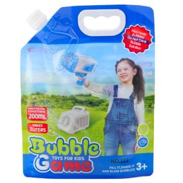 slomart Tekočina za mehurčke, koncentrat 200 ml, za 2 L raztopine