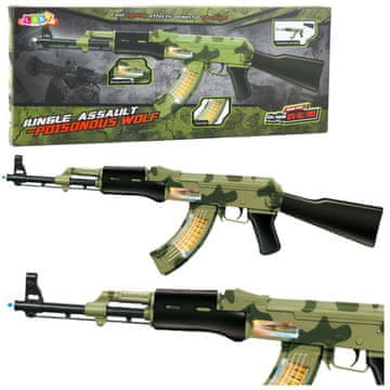 slomart LEAN TOYS vojaški karabin Moro, 70 cm