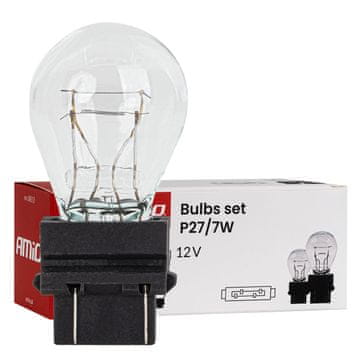slomart Halogenske žarnice AMiO P27/7W, 12V, 27/7W, W2.5x16q, 10 kosov