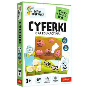 slomart Edukacijska igra TREFL GRY, Številke, Mali raziskovalec