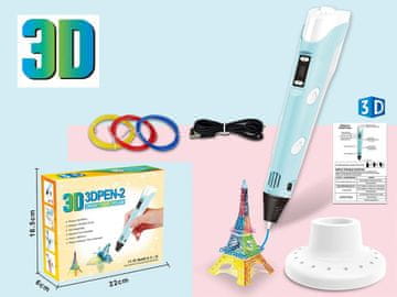 slomart 3D pisalo z uporabo filamentov in USB napajanjem