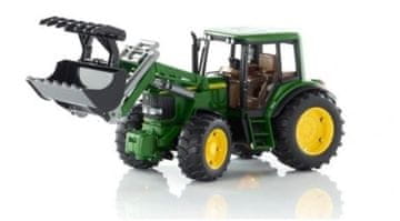 slomart Bruder 6920 traktor z čelno hidravlično dvigalko, 1:16