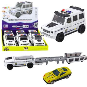 slomart Lean Toys policijski terenski avto s frikcijskim pogonom, tir