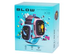 slomart Blow K18 otroška pametna ura, 4G GPS, roza