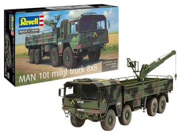 slomart Model za sestavljanje: MAN 10t 8x8 (REVELL 1:35)