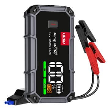 slomart AMiO 3v1 zaganjalnik 12V 12Ah 1000A, powerbank, LED svetilka