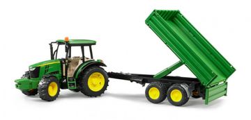 slomart Bruder 5115M traktor z prikolico, merilo 1:16