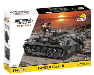 slomart Gradbene kocke Panzer I Ausf.B, 654 delov