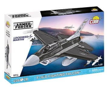 slomart COBI KLOCKI F-16D Fighting Falcon, 436 kock, 1:48