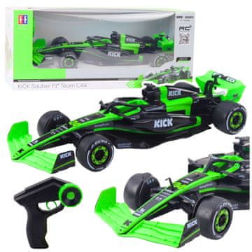 slomart DOUBLE E RC Sauber F1 C44 dirkalnik (črno-zelen, 1:16)