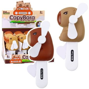 slomart LEAN TOYS Vetrnica Kapibara, ročna, 14,5 cm