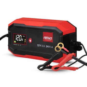 slomart AMiO amio-04528 PRO digitalni polnilec akumulatorjev 10A