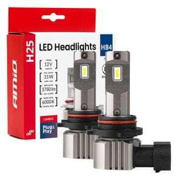 slomart Avtomobilska LED žarnica AMiO H25 CANBUS HB4 (9006), 12V, 31W