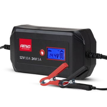 AMIO Digitalni usmernik STD GEL AGM WET MAX 10A 12V 24V amio-04525