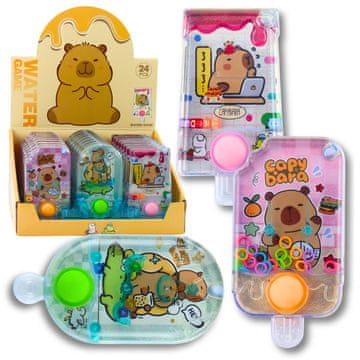 slomart LEAN TOYS Vodna igrača z motivom kapibare v obliki sladoleda na paličici