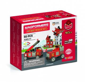 slomart Magformers gradbeni bloki, reševalni set