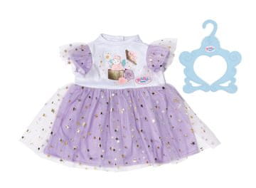 slomart ZAPF BABY born Vijolična tutu obleka za punčko 43 cm