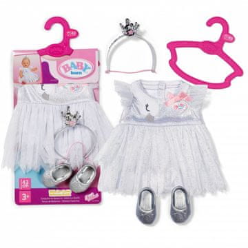slomart ZAPF BABY born - Baletni kostum za punčko 43 cm