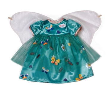 slomart ZAPF BABY born Obleka z metulji za punčko 43 cm