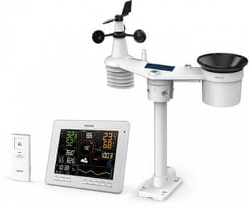 slomart Sencor SWS 16600 WiFi SH pametna vremenska postaja s 7v1 senzorjem