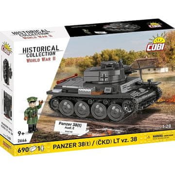 slomart Gradbeni blokci Panzer 38 LT VZ.38, 690 elementov