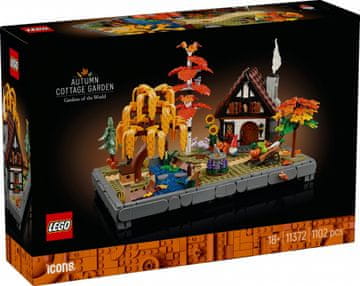 slomart LEGO Icons 11372 Jesenski vrt s kočo